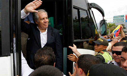 Secretario general de la OEA no descarta una intervención militar contra Venezuela